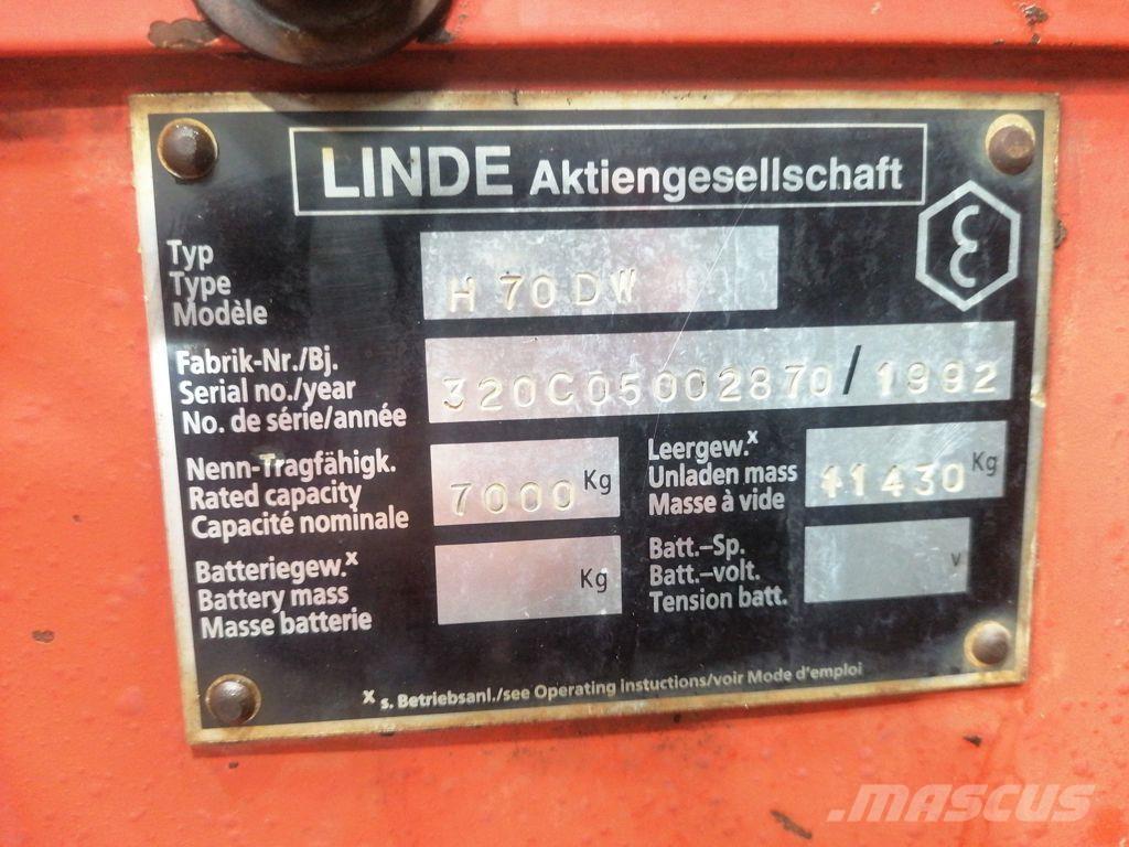 Linde H70DW Diesel trucks