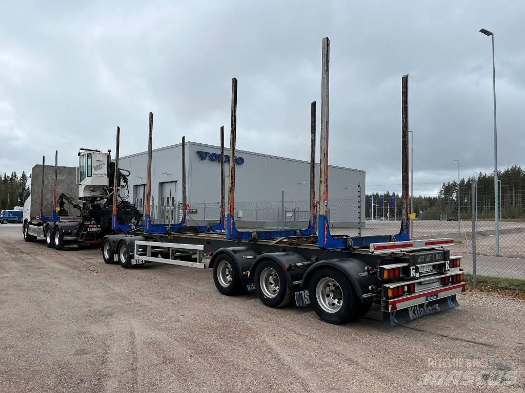 Kilafors 5 axl Timber trailers