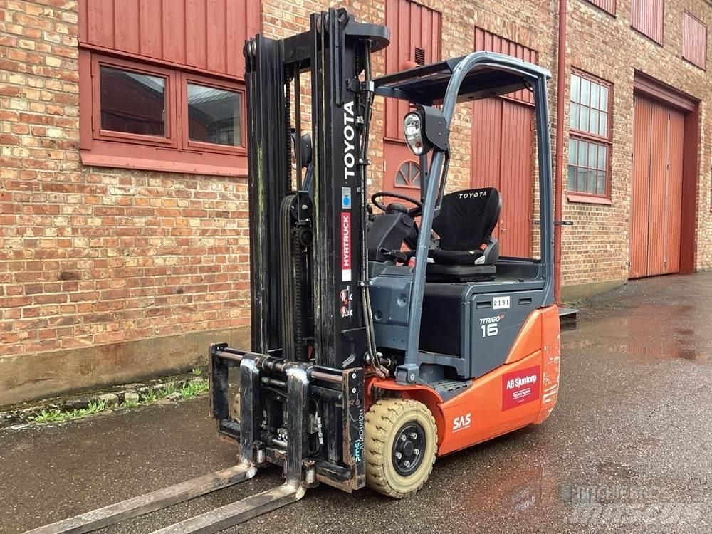 Toyota 8FBEK16T Electric forklift trucks