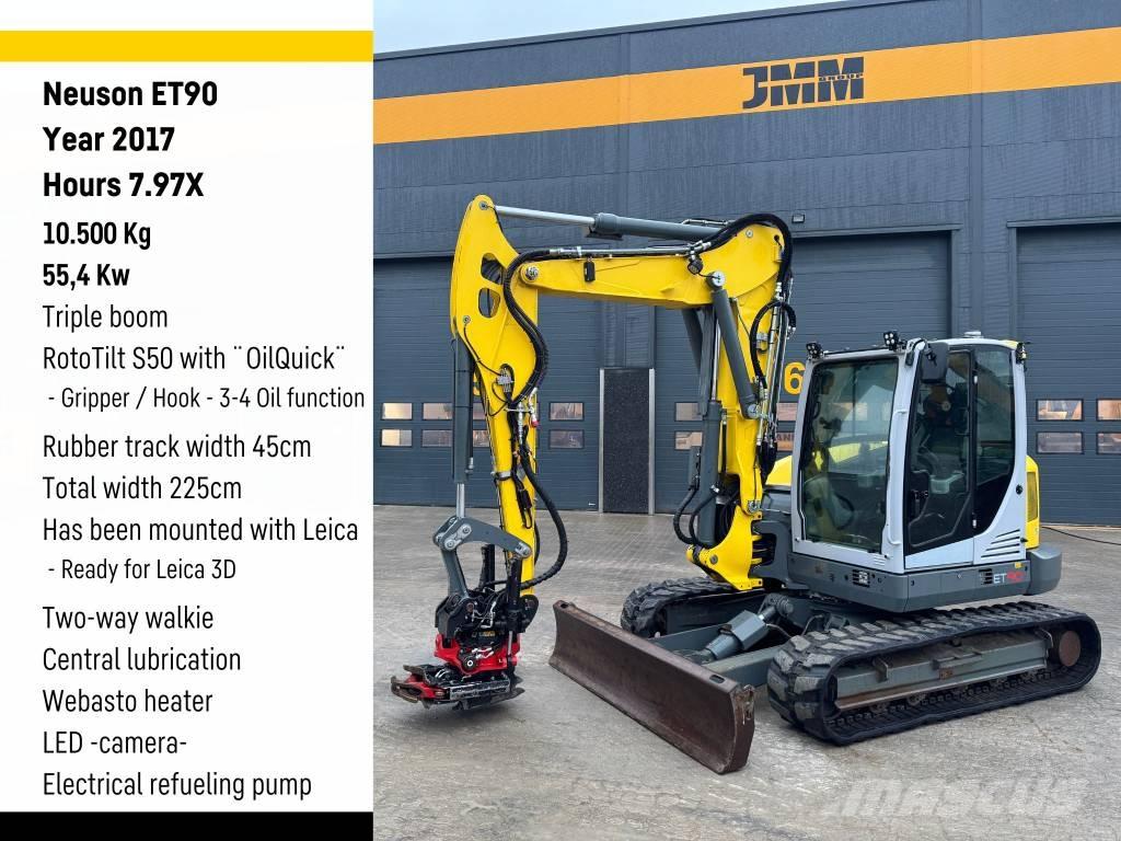 Wacker Neuson ET 90 Midi excavators  7t - 12t