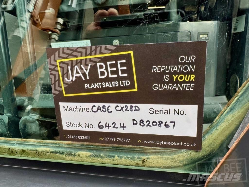 CASE CX28D Mini excavators < 7t (Mini diggers)