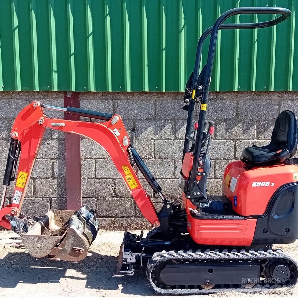 Kubota K008-3 Mini excavators < 7t (Mini diggers)
