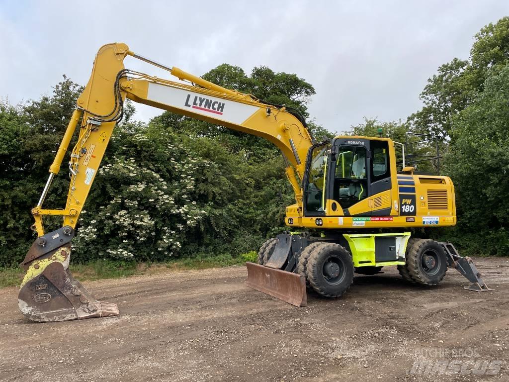 Komatsu PW 180-11 Wheeled excavators