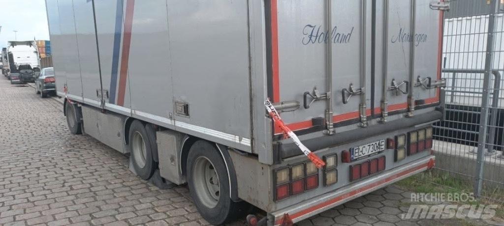 Floor 20 palet Box body trailers