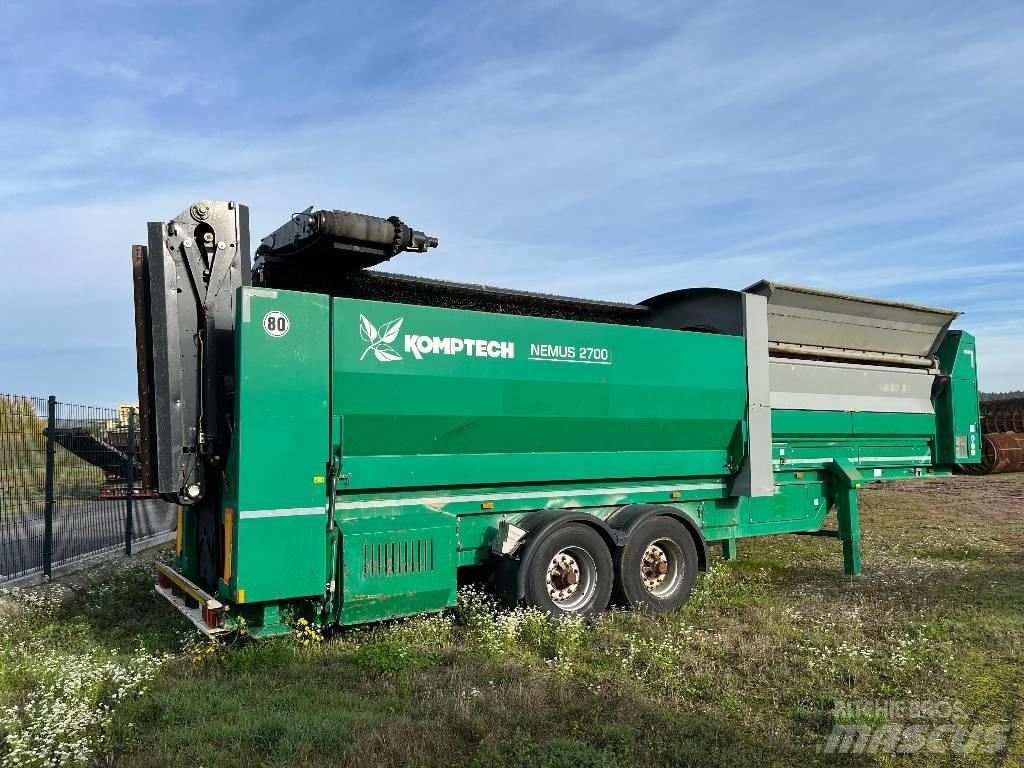 Komptech Nemus Mobile screeners