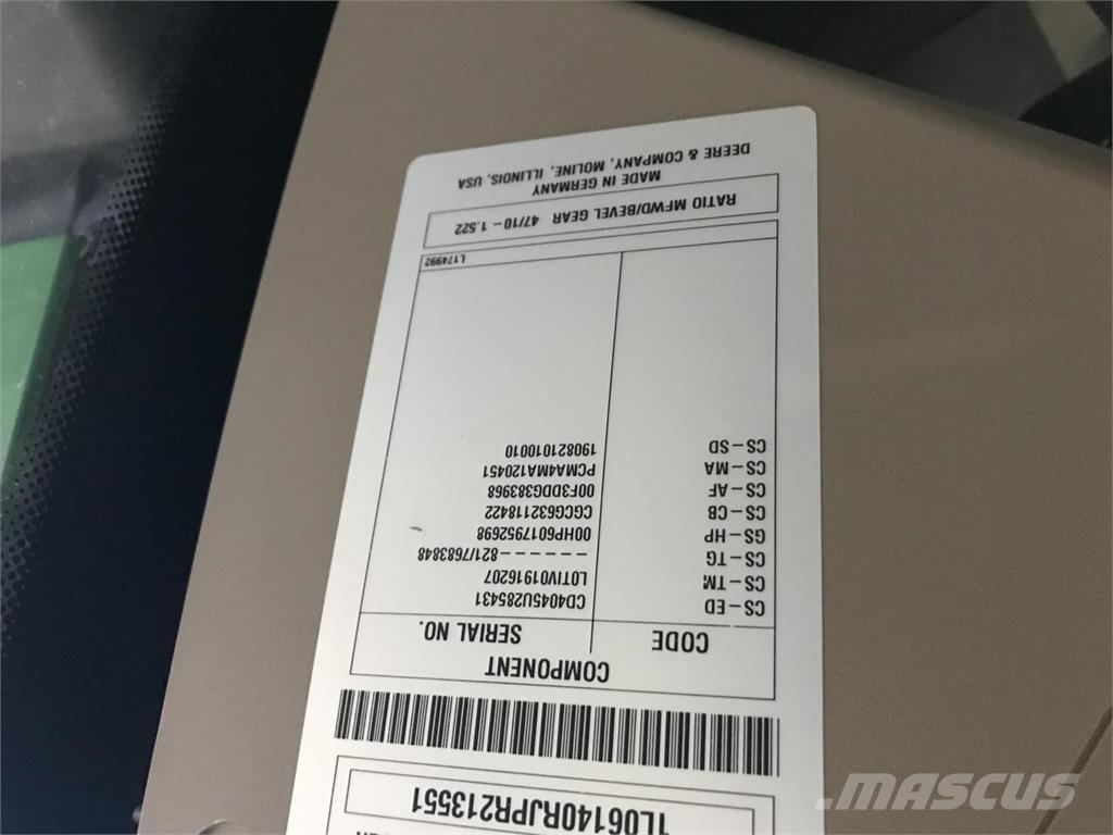 John Deere 6R 140 Tractors