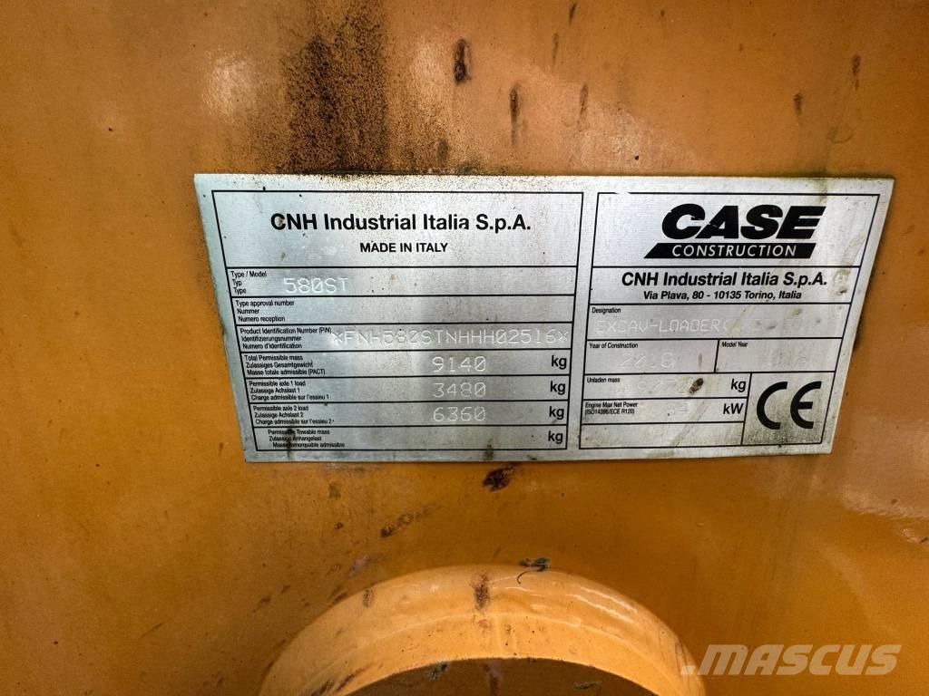 CASE 580 ST Backhoe loaders