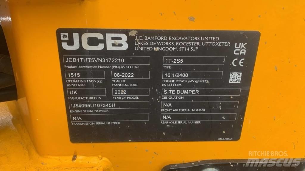 JCB 1 T2-S5 Site dumpers
