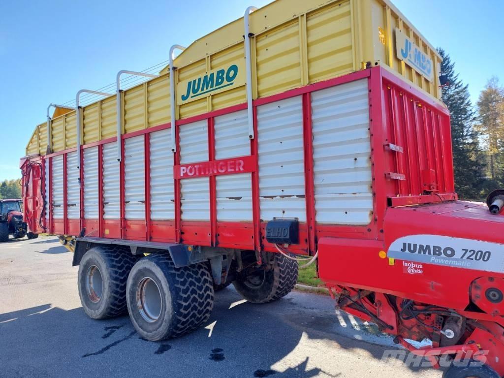 Pöttinger Jumbo 7200 Self loading trailers