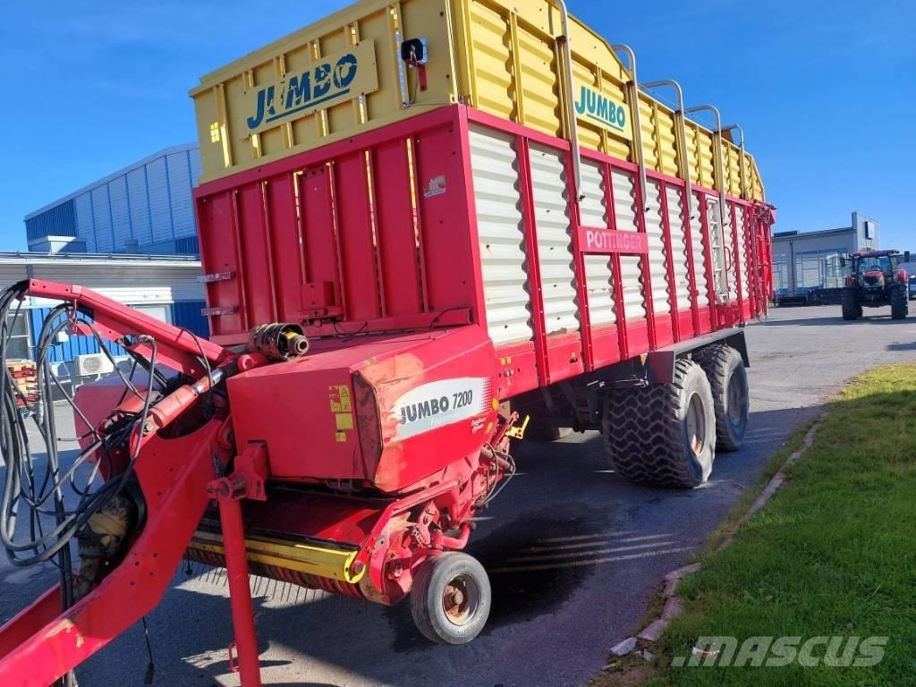 Pöttinger Jumbo 7200 Self loading trailers