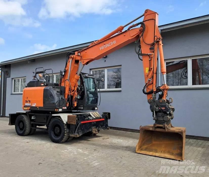 Hitachi ZX 145 W-6 Wheeled excavators