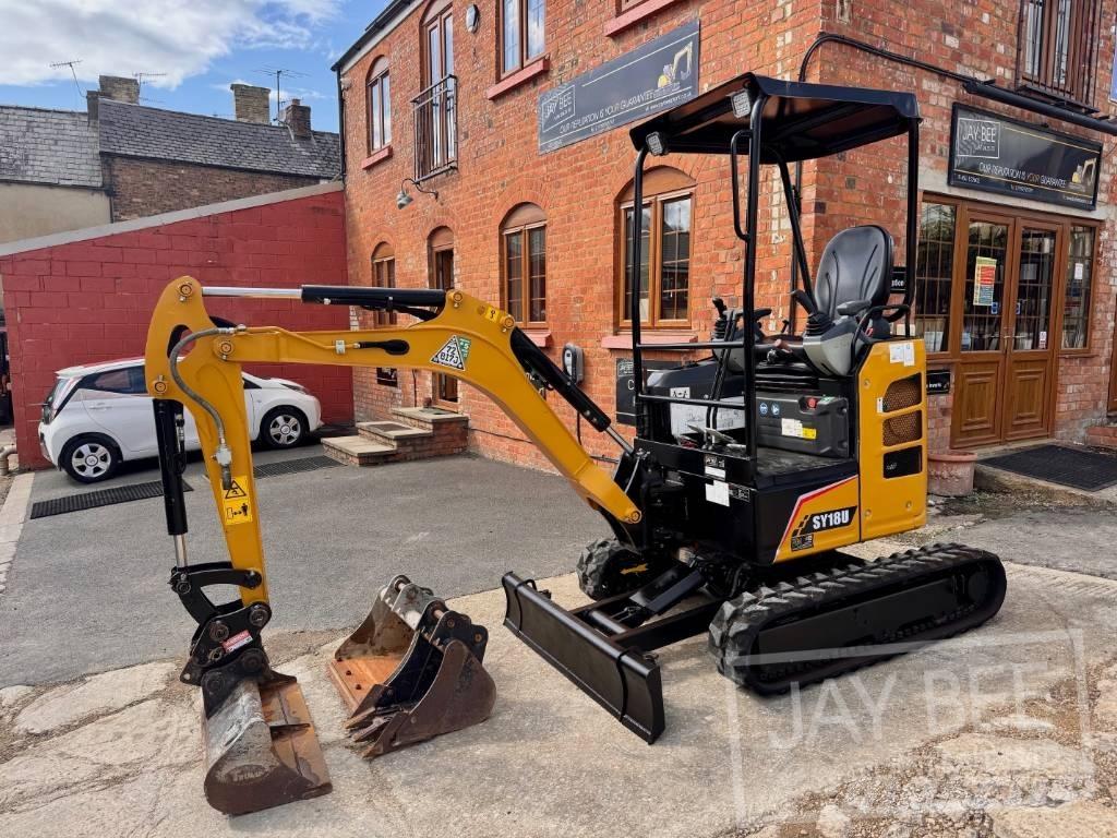 Sany SY18U Mini excavators < 7t (Mini diggers)