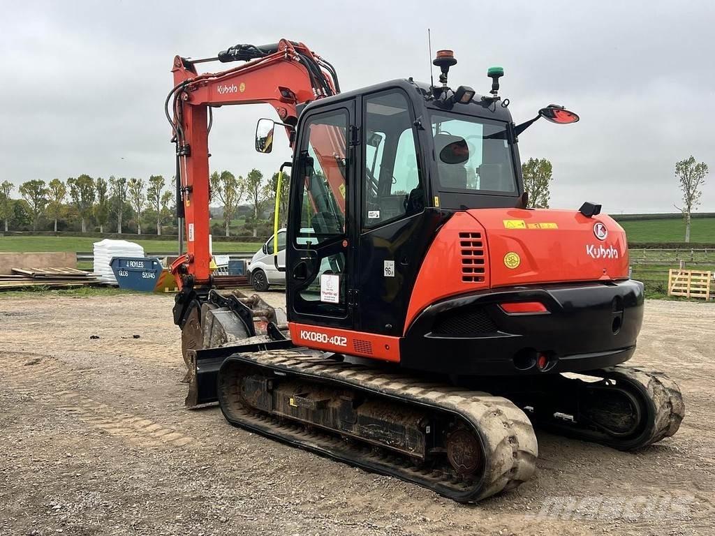 Kubota KX080-4a2 Special excavators