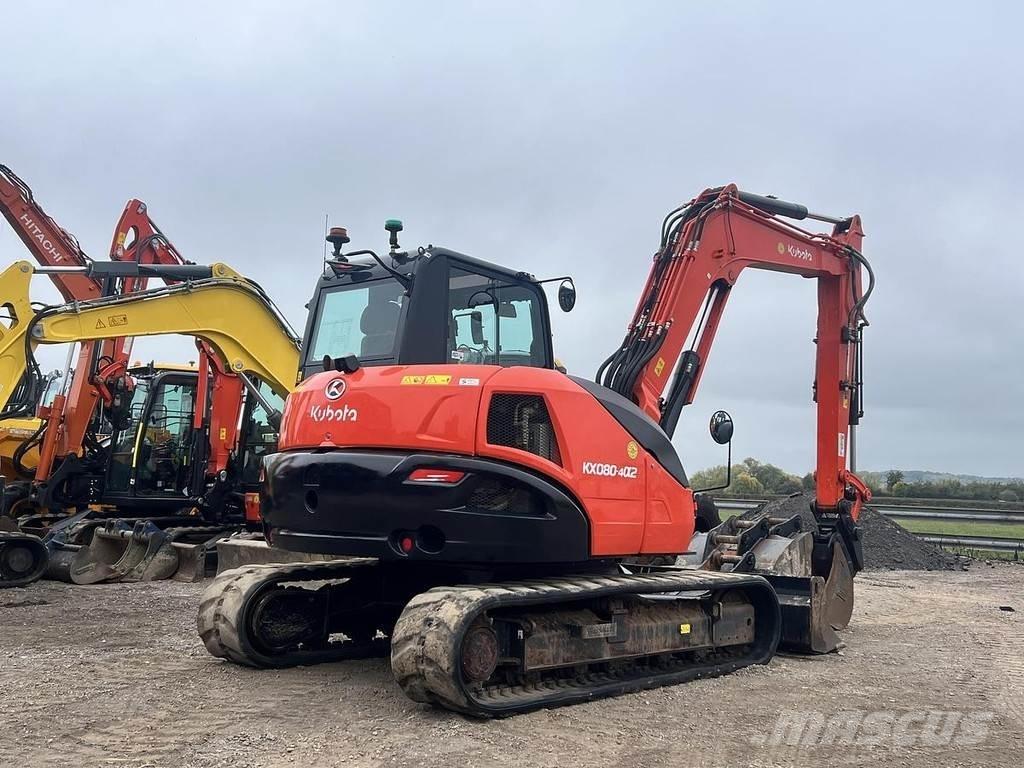 Kubota KX080-4a2 Special excavators