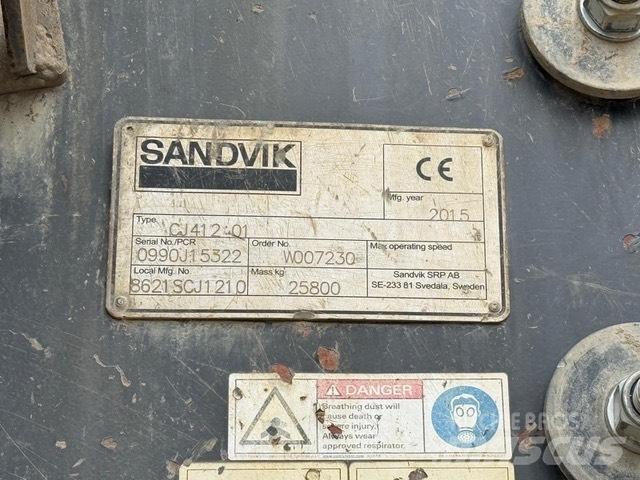 Sandvik CJ 412 Mobile crushers