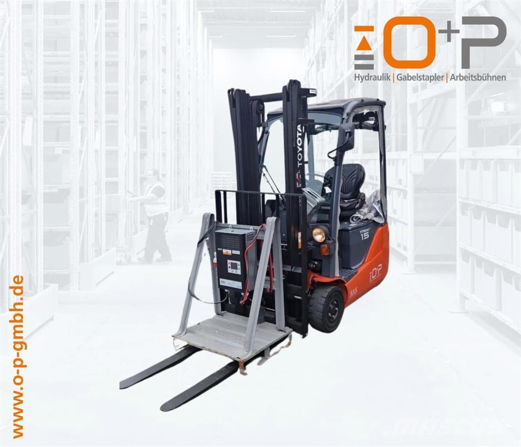 Toyota 8FBE15T Electric forklift trucks