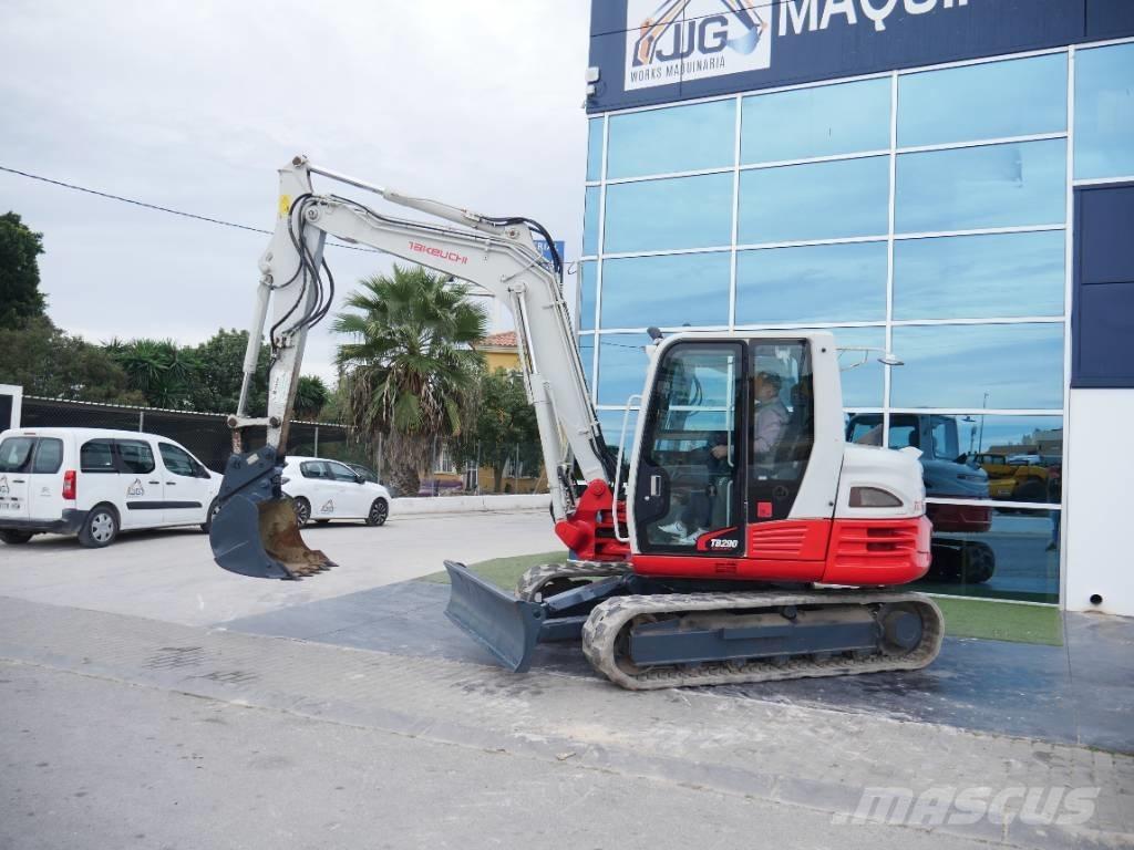 Takeuchi TB 290 Midi excavators  7t - 12t