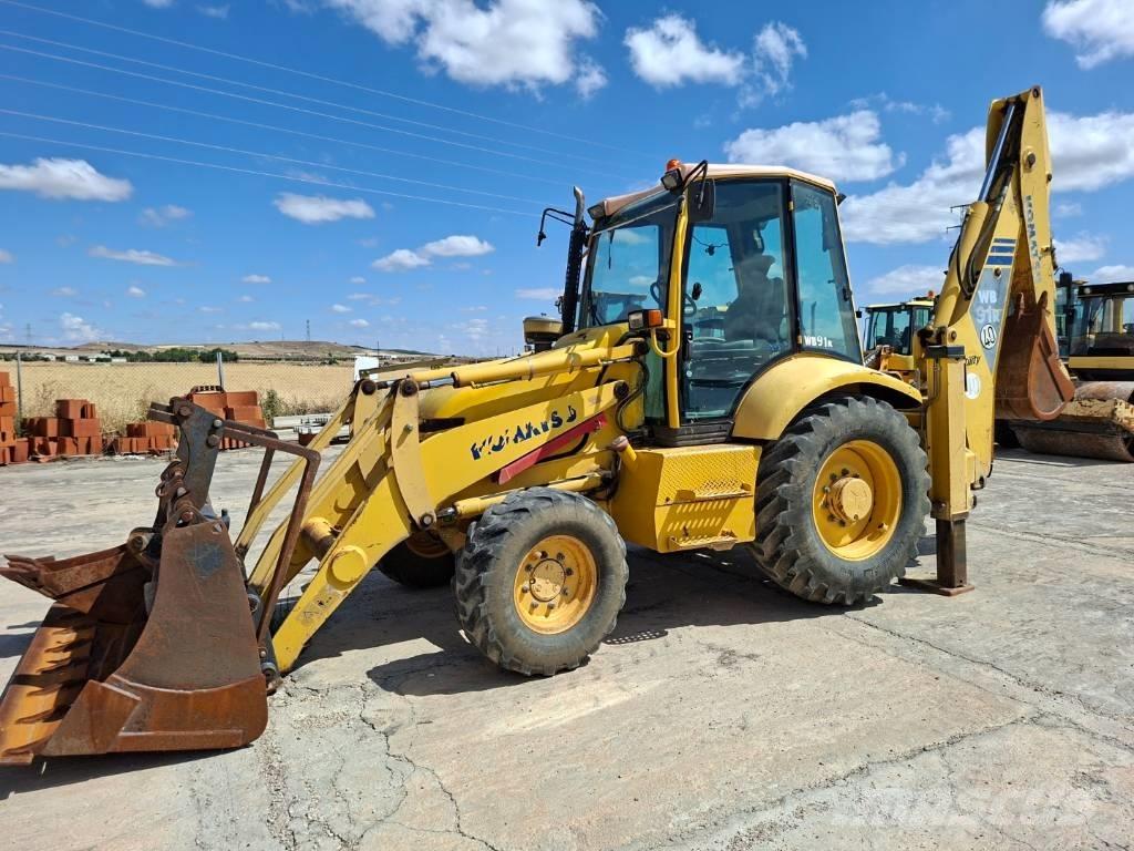 Komatsu WB 91 R Backhoe loaders