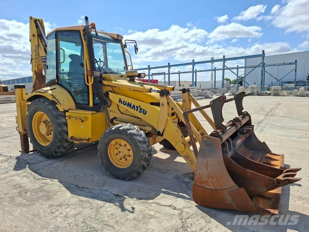 Komatsu WB 91 R Backhoe loaders