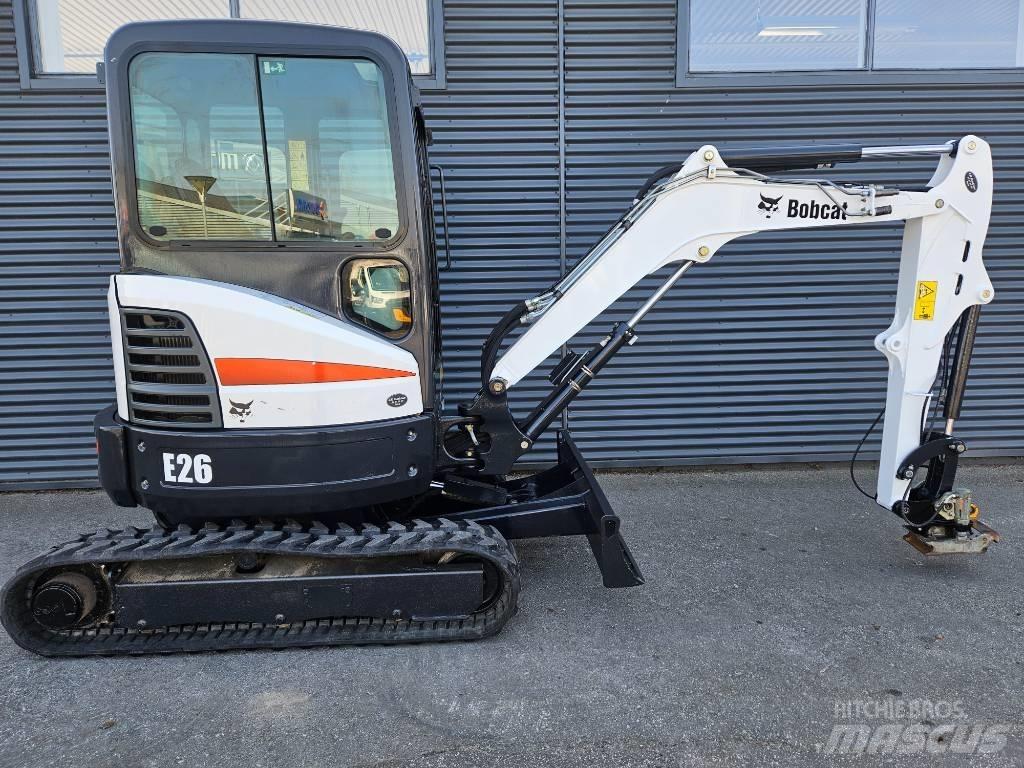 Bobcat e26 Mini excavators < 7t (Mini diggers)