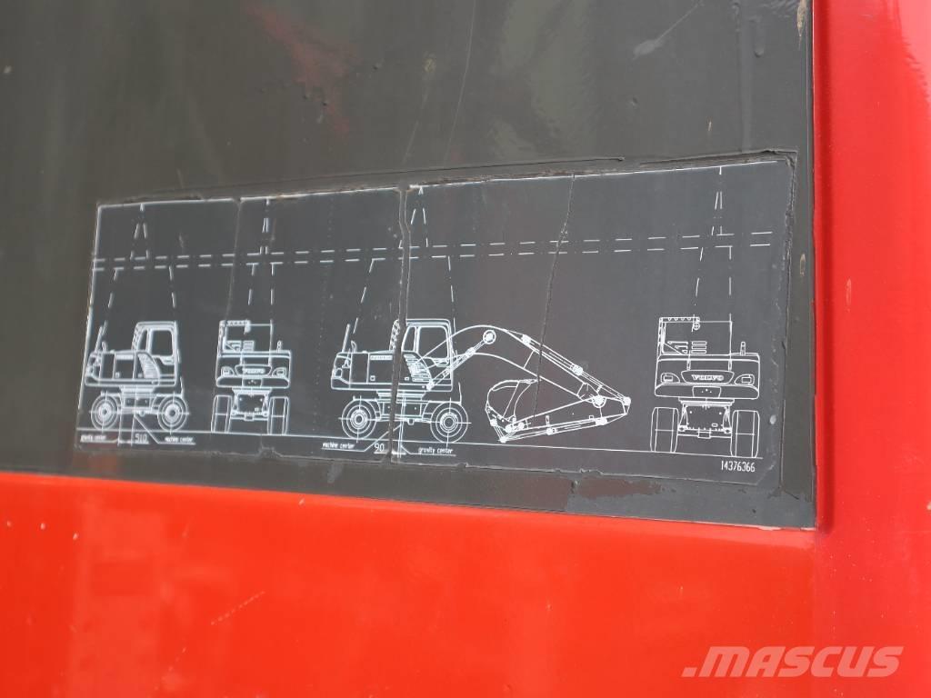 Volvo EW 140 B Wheeled excavators