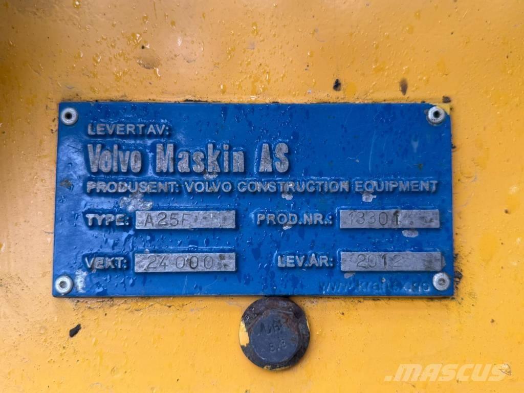 Volvo A 25 F Articulated Dump Trucks (ADTs)