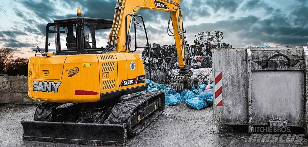 Sany SY75C Midi excavators  7t - 12t
