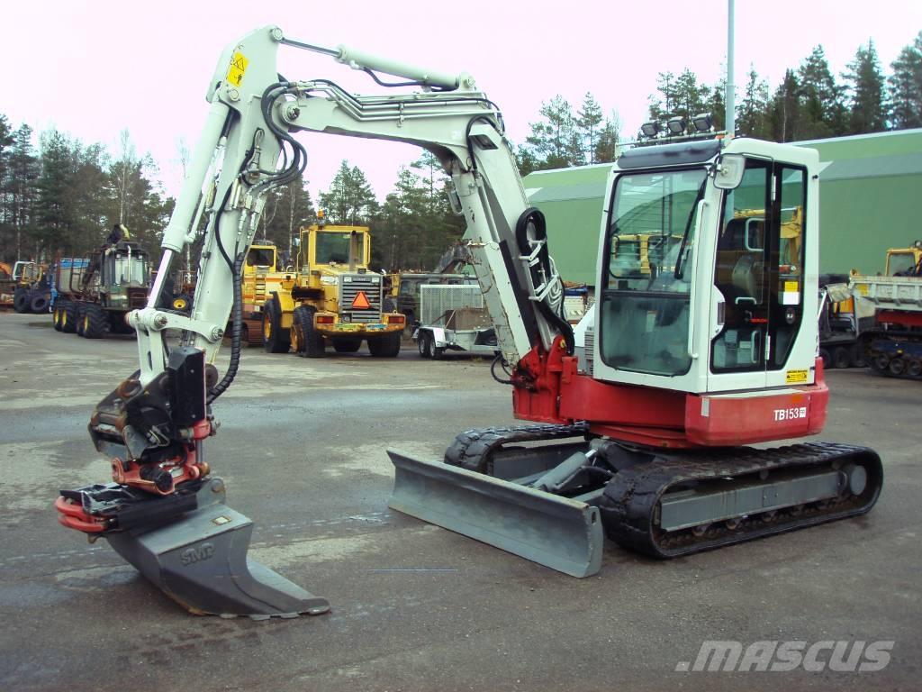 Takeuchi TB 153 FR Mini excavators < 7t (Mini diggers)