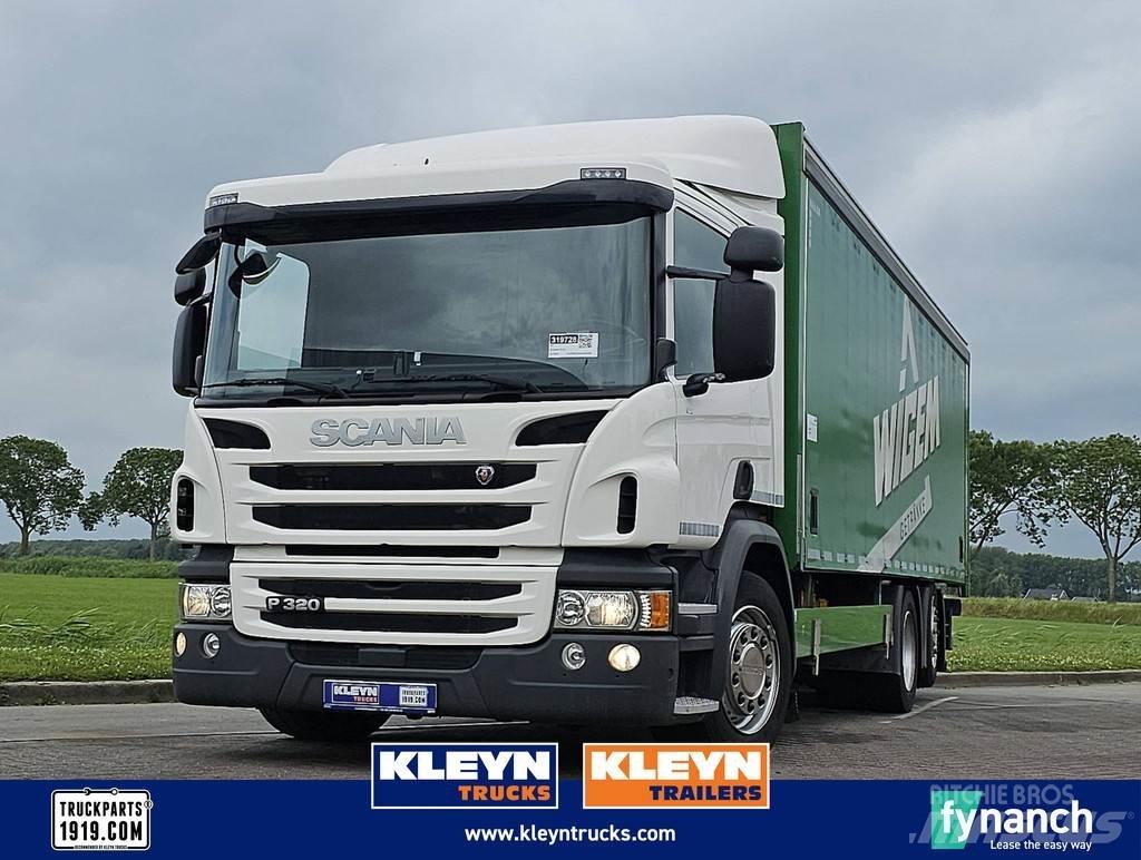 Scania P320 6x2*4 Curtainsider trucks