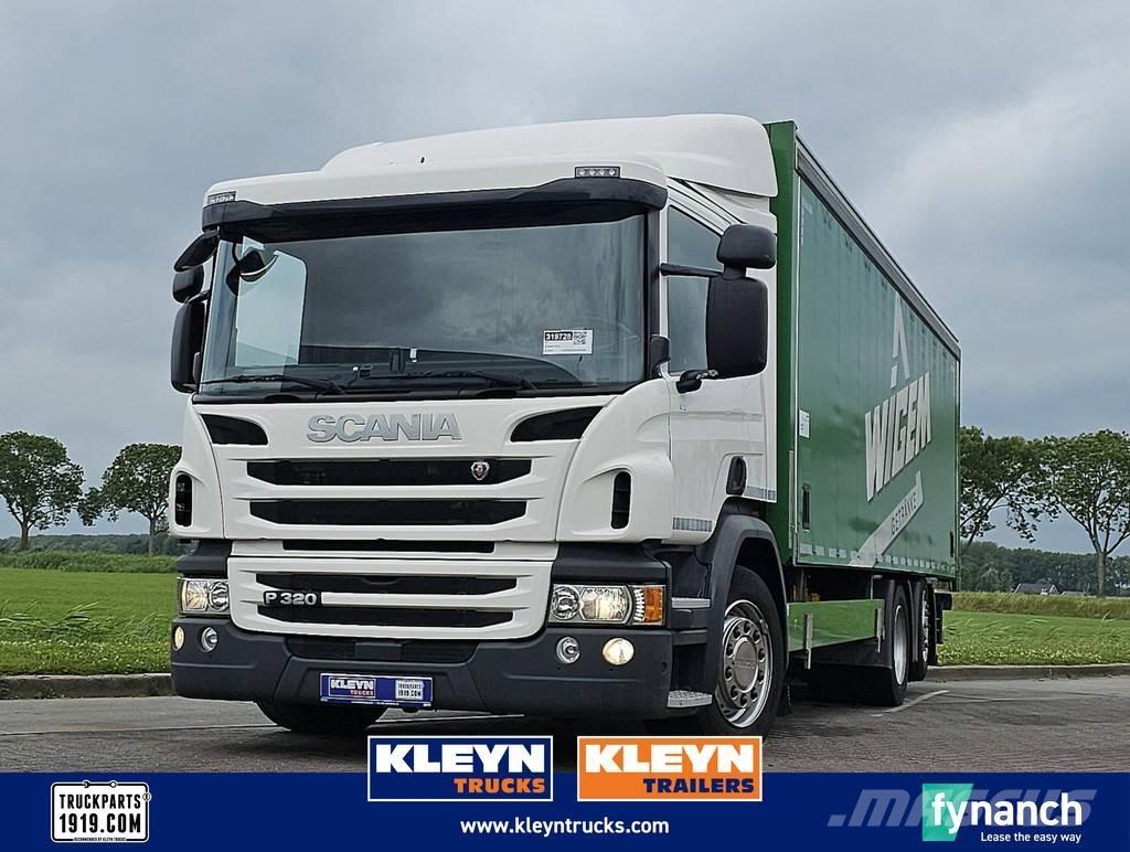 Scania P320 6x2*4 Curtainsider trucks