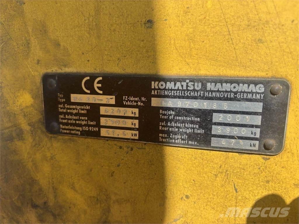 Komatsu WA90-3 Multi purpose loaders