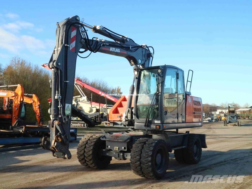 Atlas 160 W Wheeled excavators