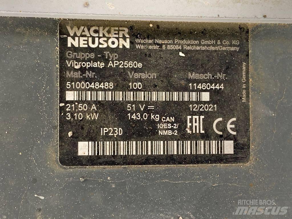 Wacker Neuson AP2560 Plate compactors