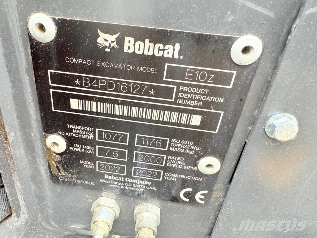 Bobcat E 10z Mini excavators < 7t (Mini diggers)