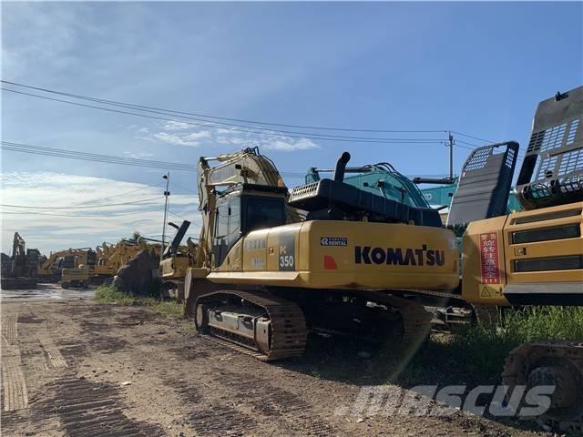 Komatsu PC350 Crawler excavators