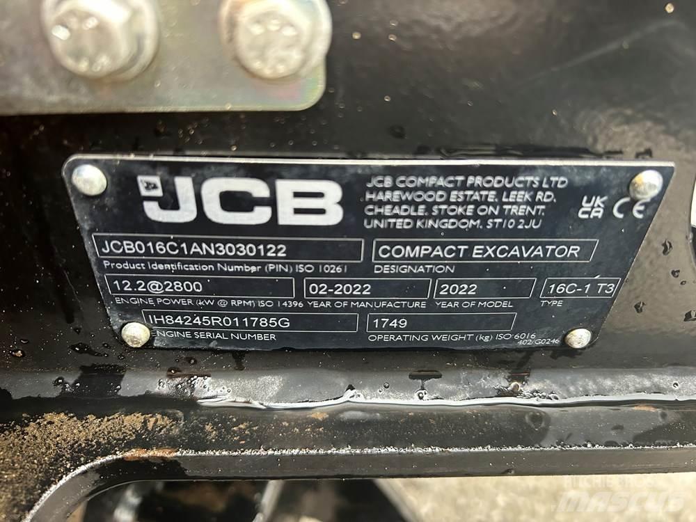 JCB 16C-1 Mini excavators < 7t (Mini diggers)