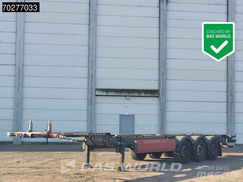 Van Hool 3 axles Containerframe semi-trailers