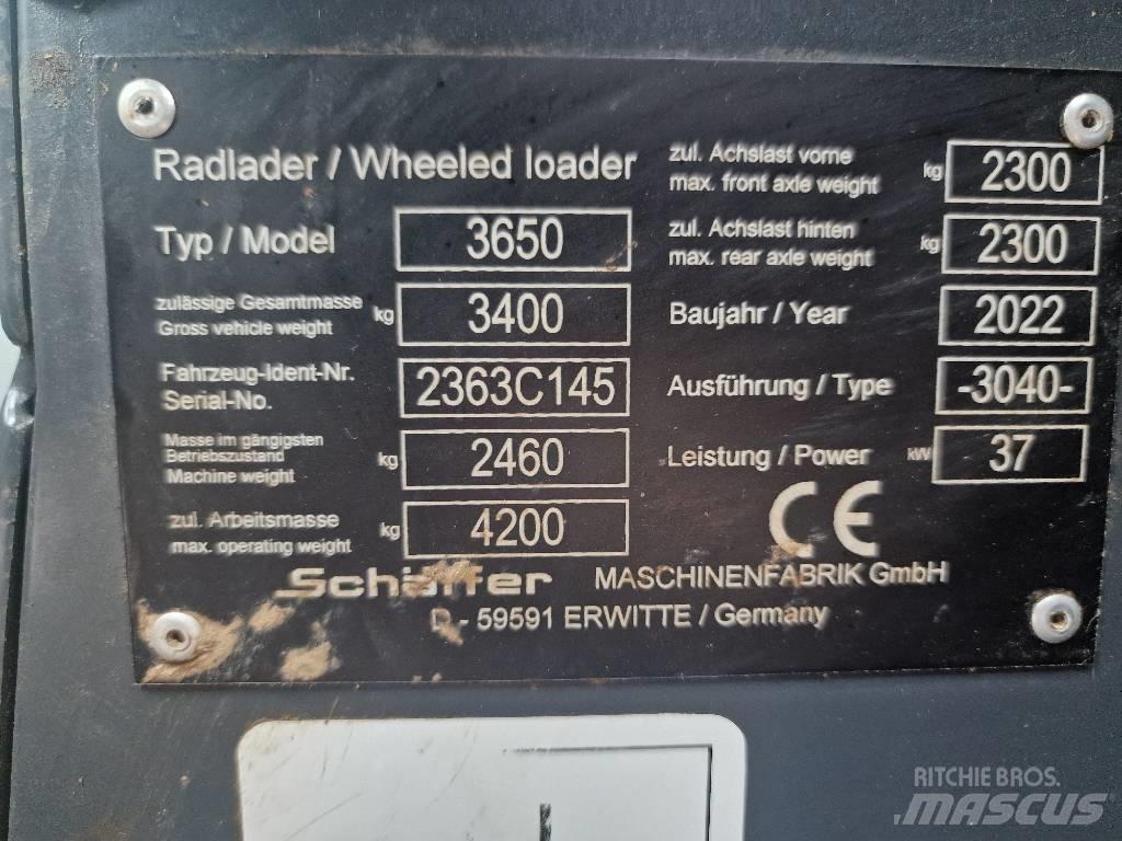 Schäffer 3650 Wheel loaders
