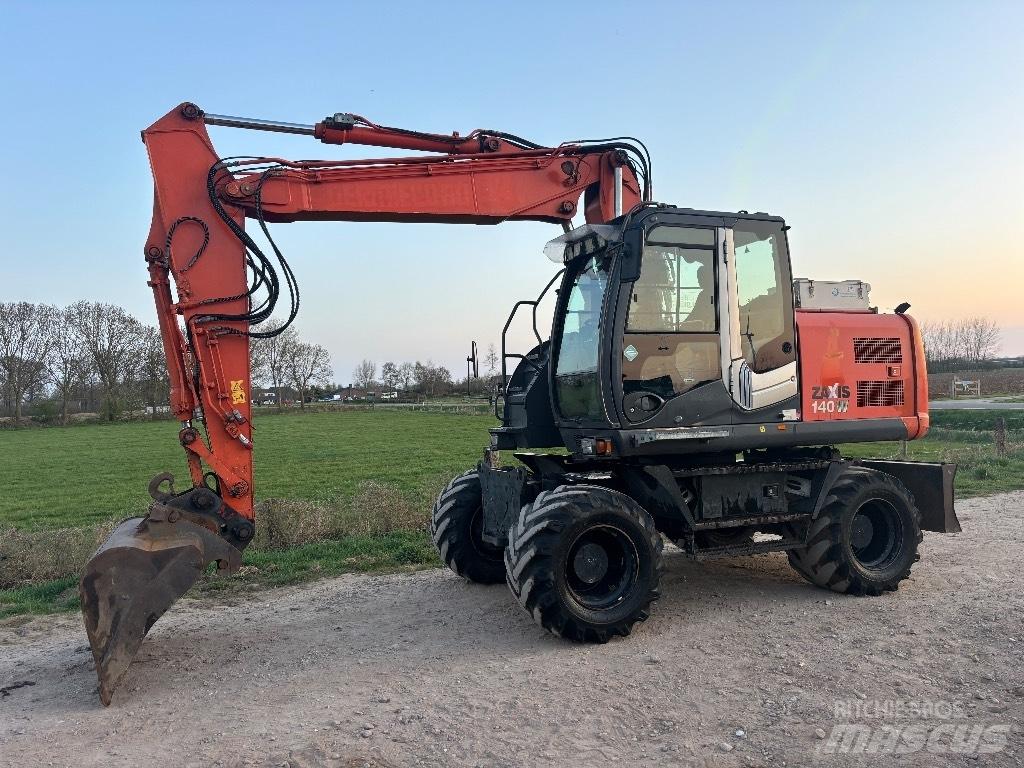 Hitachi ZX 140 W T-3 Wheeled excavators