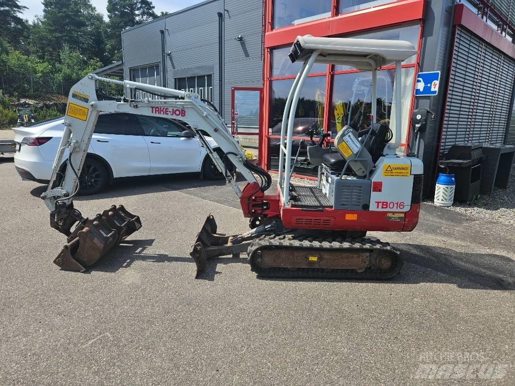 Takeuchi TB 016 Mini excavators < 7t (Mini diggers)