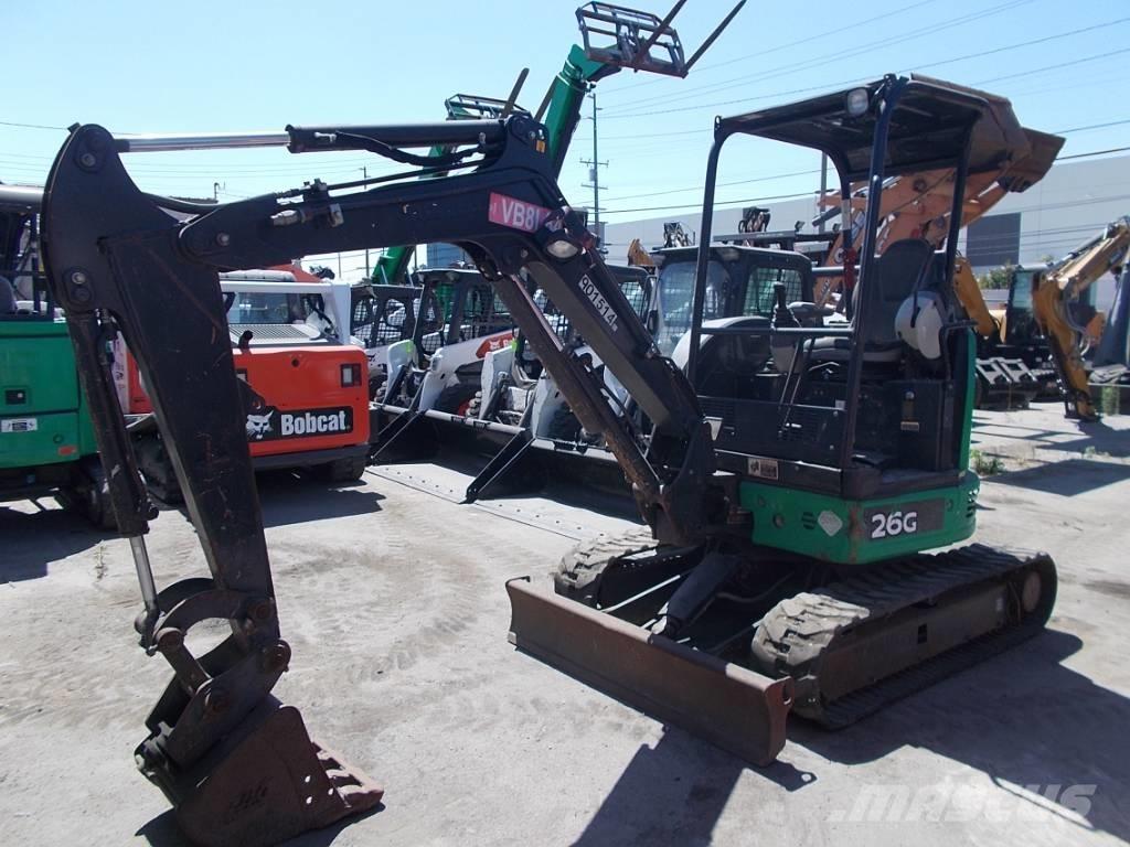 John Deere 26G Mini excavators < 7t (Mini diggers)