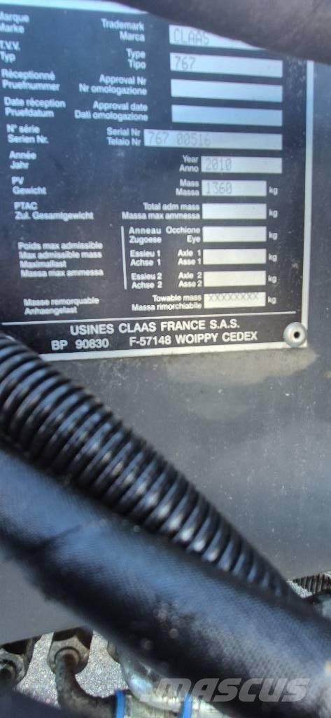 CLAAS 355 Round balers
