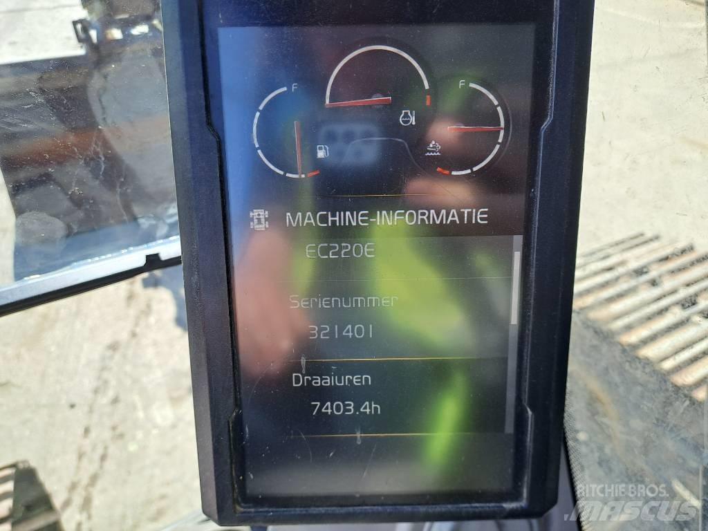 Volvo EC220EL Crawler excavators