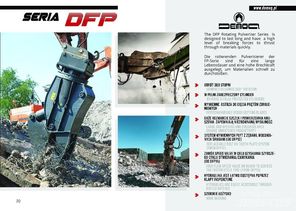  DEMOQ DFP24 Pulveriser  (Demolition Crusher ) 