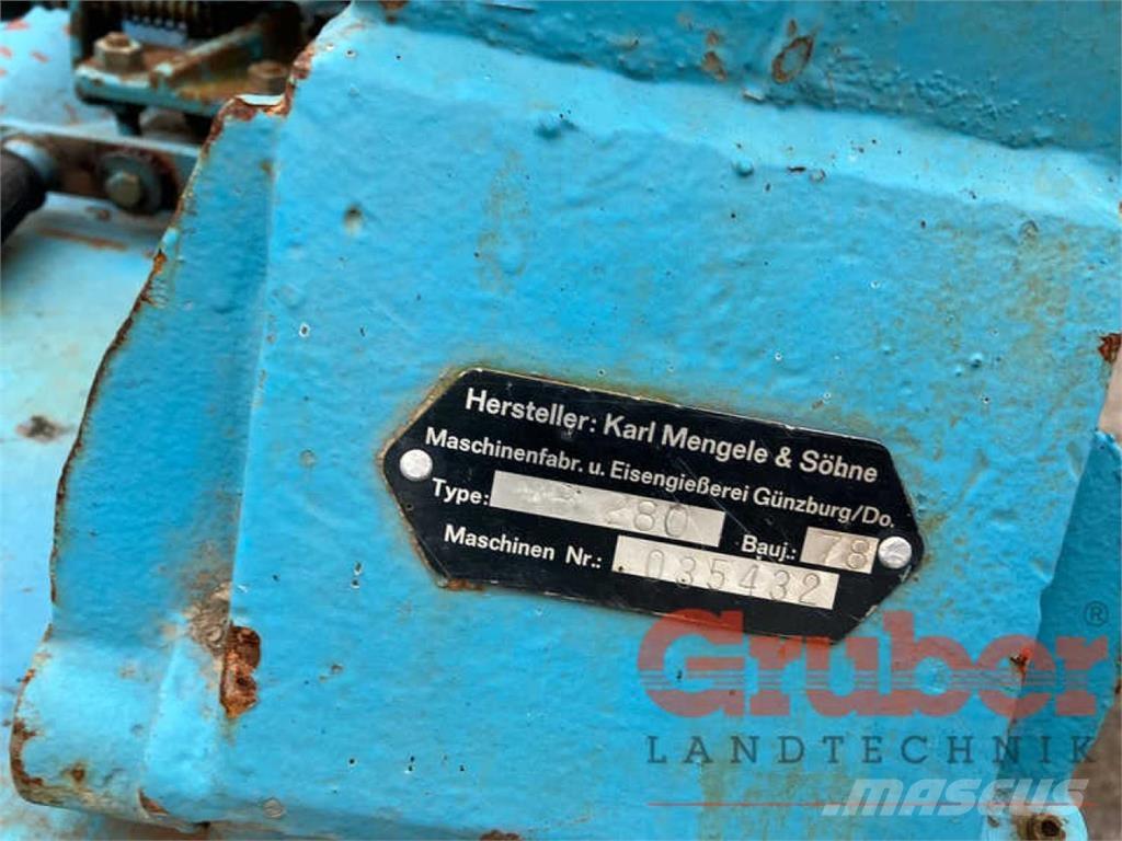 Mengele MB 280 Self-propelled foragers