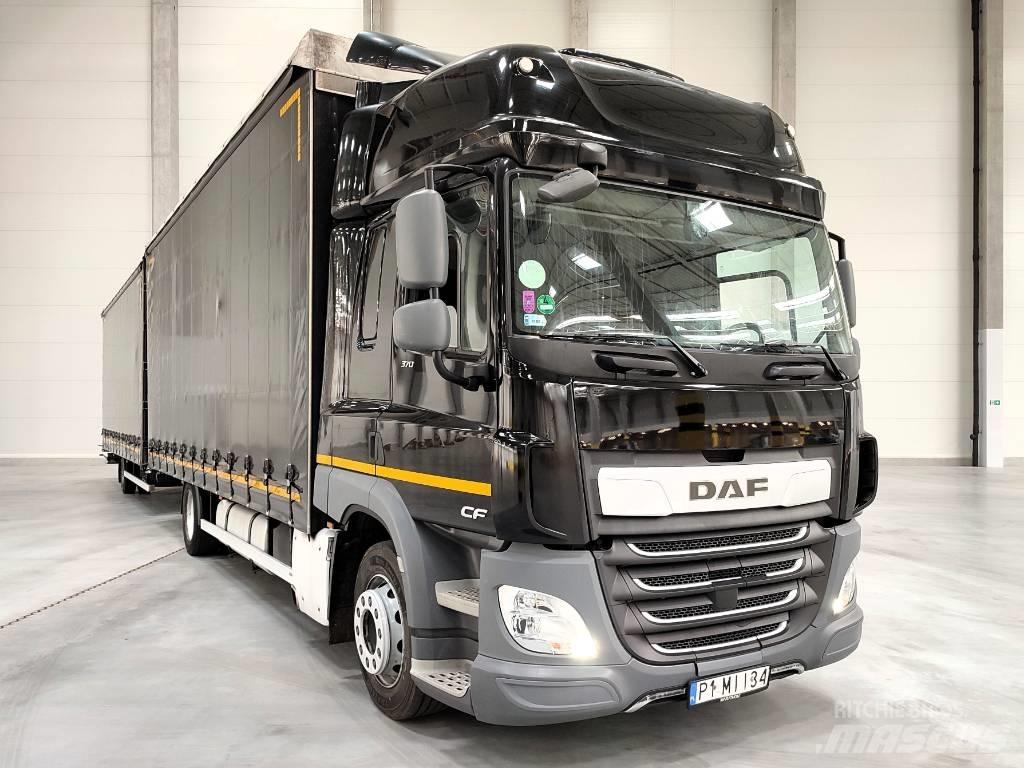 DAF CF 370 FA Curtainsider trucks