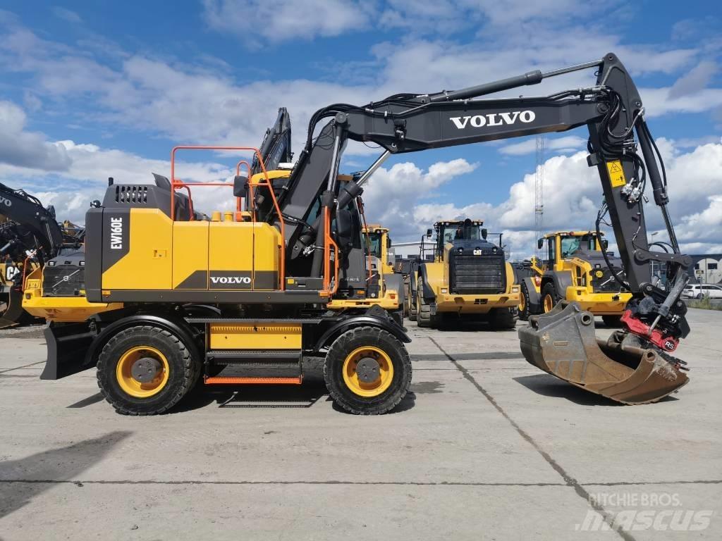 Volvo EW160E Wheeled excavators