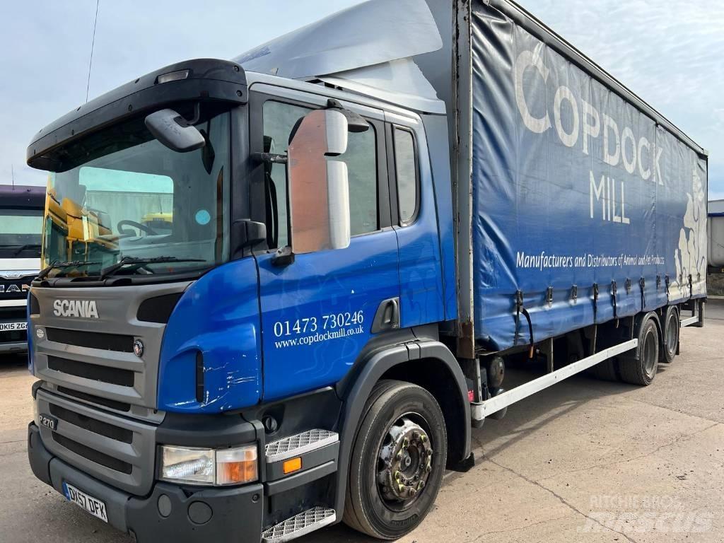 Scania P 270 Curtainsider trucks