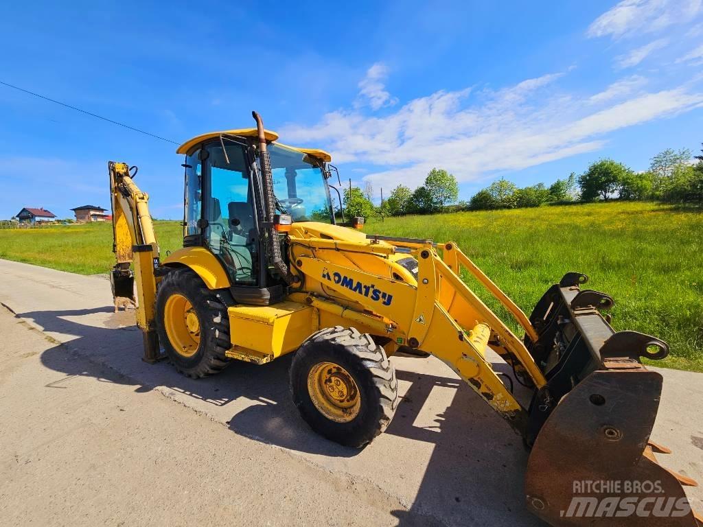 Komatsu WB 93 R Backhoe loaders