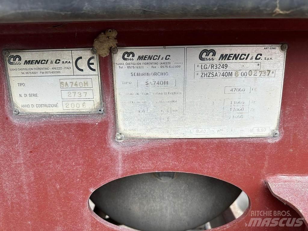 Menci SA 740 Tipper semi-trailers